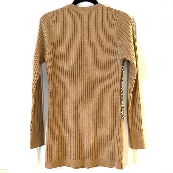 Sequin panel Cardigan - Picture 2 of 5